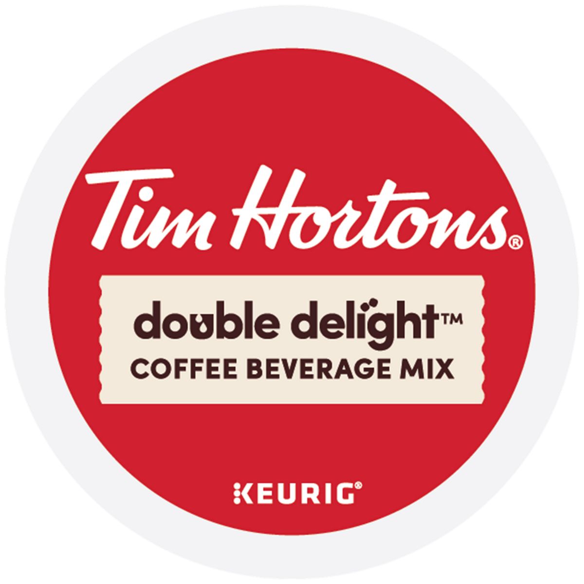 Tim Hortons Double Delight Coffee K-Cup® Pods 22 Ct - Kosher Single ...