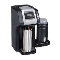 FlexBrew Dual Coffee Maker with Milk Frother Black and Stainless Steel (49949)
