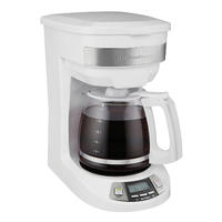 12 Cup Programmable Coffee Maker White (46294)