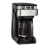 Front-Fill 12 Cup Programmable Coffee Maker with Swing-Out Basket (46310)
