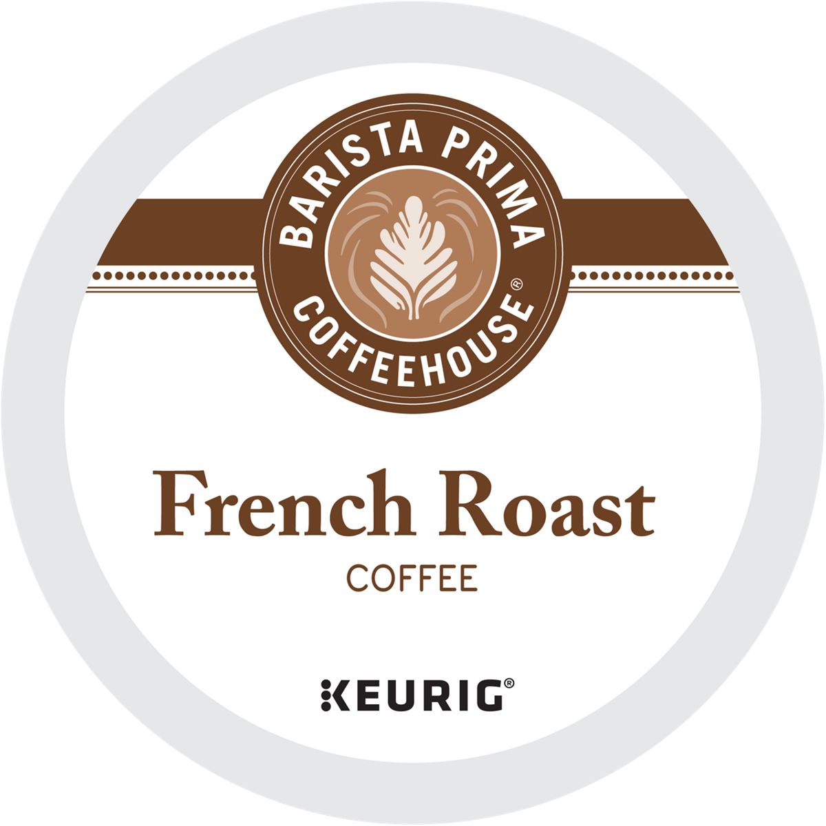 Barista Prima Coffeehouse French Roast Coffee K-Cup® Box 24 Ct - Kosher Single Serve Pods