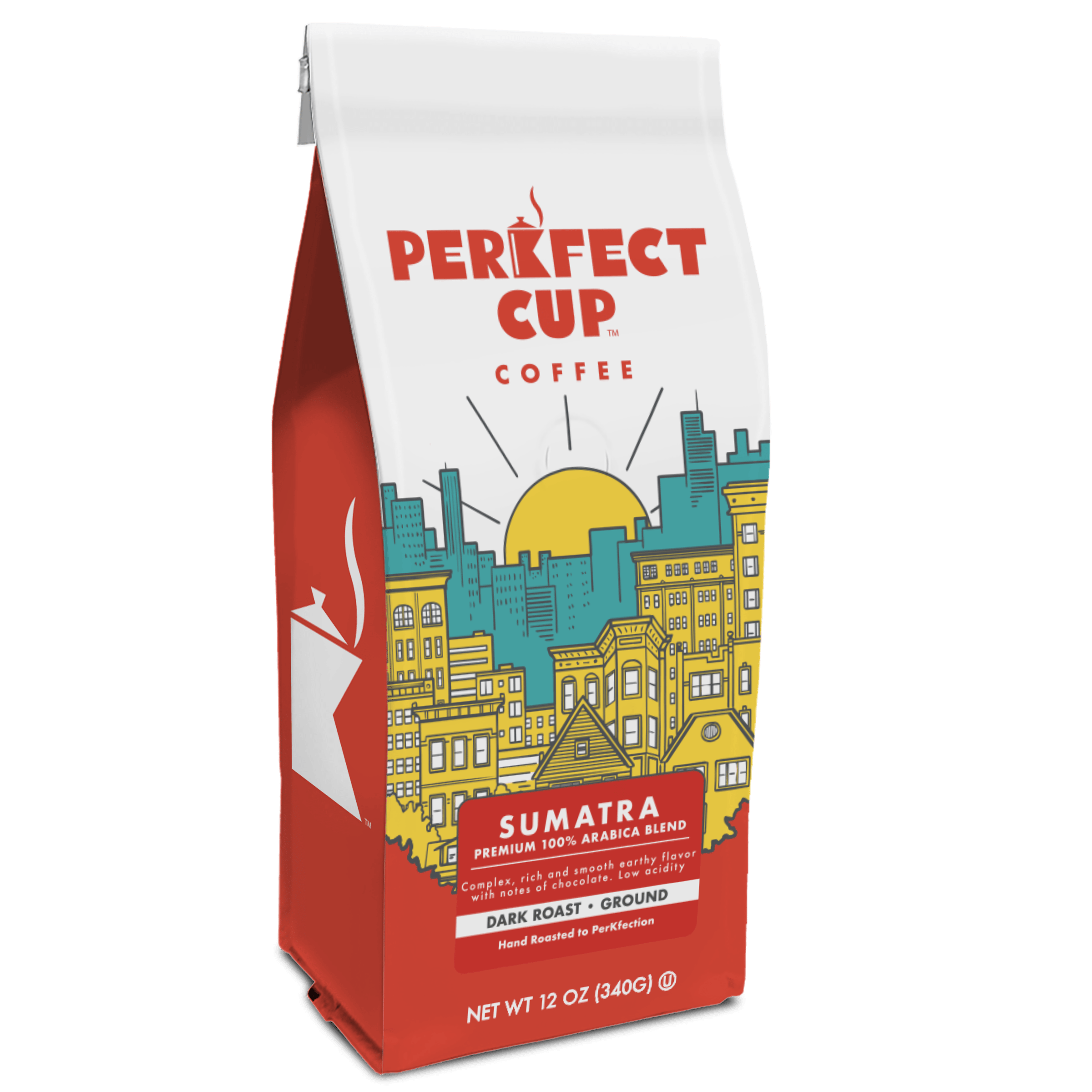 PerKfect Cup Coffee, Ground, Sumatra, 12oz.