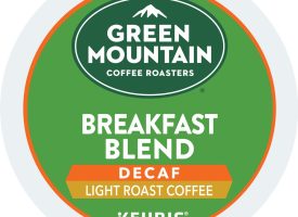 Green Mountain Coffee Breakfast Blend Decaf Coffee K-Cup® Box 12 Ct - Kosher Single Serve Pods