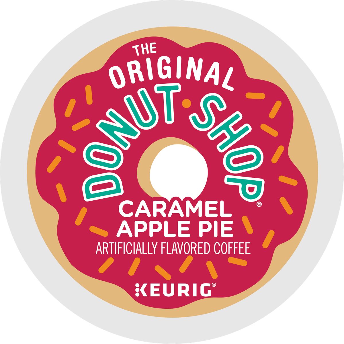 The Original Donut Shop Caramel Apple Pie Coffee K-Cup® Box 24 Ct - Kosher Single Serve Pods