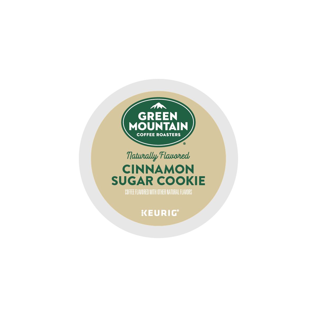Green Mountain Coffee Cinnamon Sugar Cookie Coffee K-Cup® Box 24 Ct - Kosher Single Serve Pods