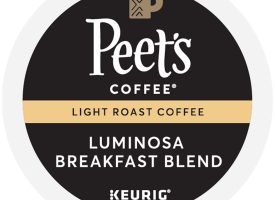 Peet's Coffee Luminosa Breakfast Blend K-Cup® Box 22 Ct - Kosher Single Serve Pods