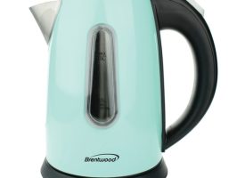 KT-1710BL 1 ltr Stainless Steel Cordless Electric Kettle, Blue