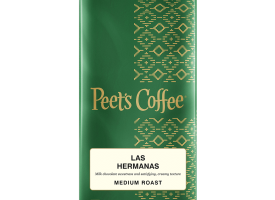 Peet's Las Hermanas coffee beans, Drip