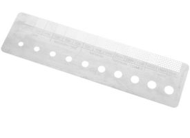 Coffee Measuring Ruler for Coffee Grind Size Stainless Steel Precision Grinding Measuring Tool
