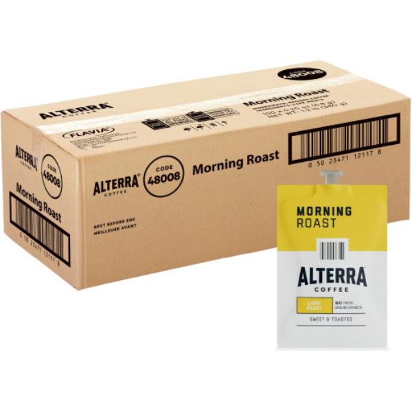 LAV48008 Freshpack Alterra Morning Roast Coffee - 100 per Case