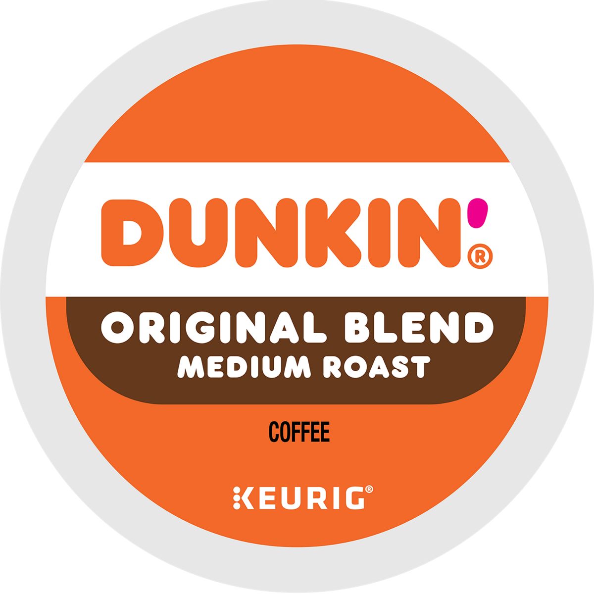 Dunkin' Original Blend Coffee K-Cup® Box 22 Ct - Kosher Single Serve Pods