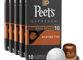 Peets Coffee Ristretto Intensity 10 Dark Roast Pods (50 ct.)
