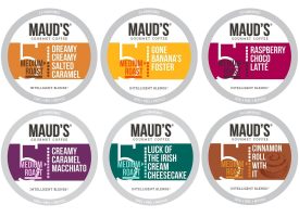 Maud's Flavored Coffee Pods Sampler Variety Pack (6 Flavors) - 24ct