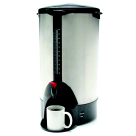 Stainless Steel Commercial Urn & Coffee Maker, 100 Cup