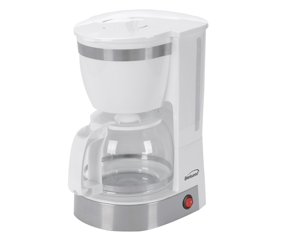 TS-215W 10-Cup Coffee Maker, White