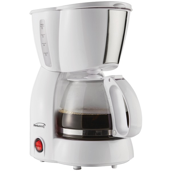 4-Cup Coffee Maker, White