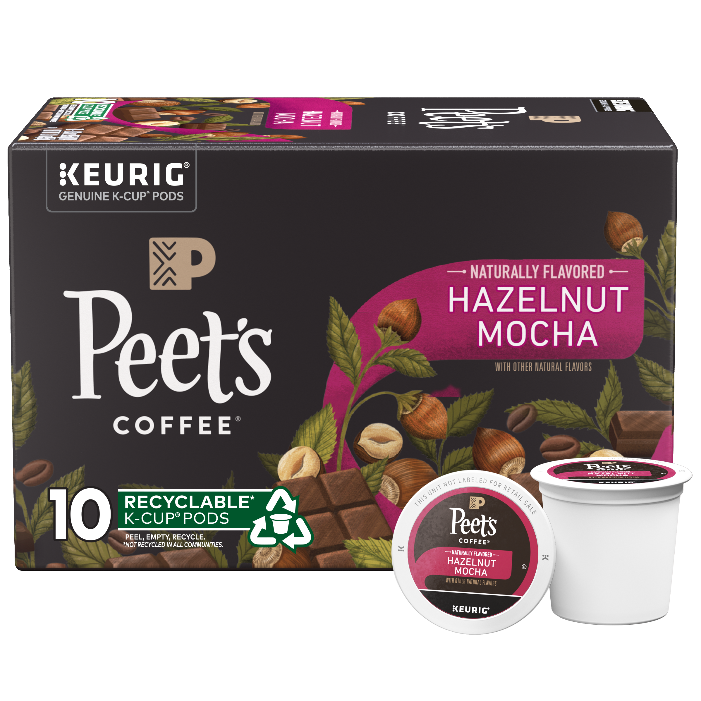 Peet's Hazelnut Mocha K-Cup® Pods | Free Shipping Over $49