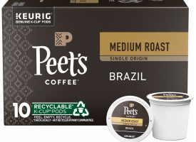 Peet's Single Origin Brazil K-Cup® Pods | Free Shipping Over $49
