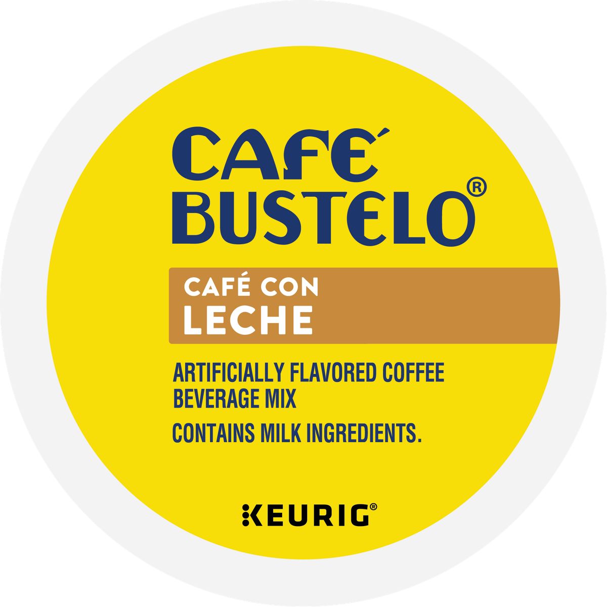 Café Bustelo Sweet & Creamy Café Con Leche K-Cup® Box 24 Ct Coffee ...