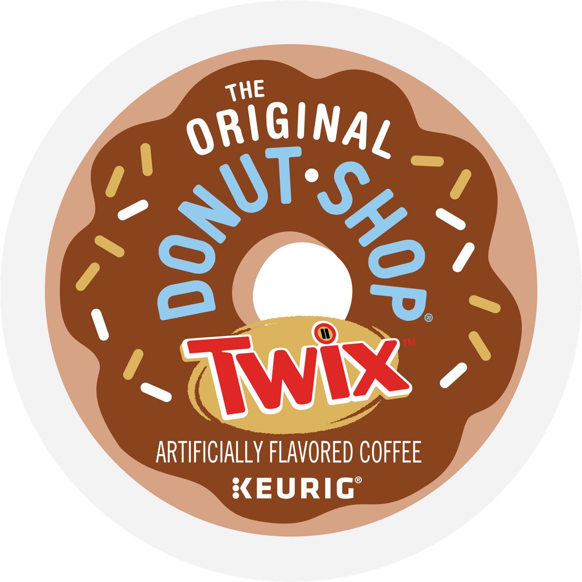 The Original Donut Shop Twix Coffee K Cup® Box 24 Ct Kosher Single Serve Pods Best Quality 8223