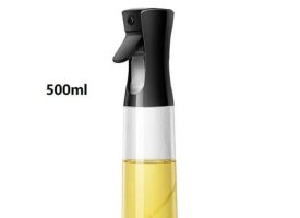 Oil kettle home kitchen air fryer oil pot cooking oil cans oil control spray atomized plastic small oil kettle 500ml-3PCS