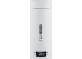 500mL Portable Electric Kettle Mini Stainless Steel Water Boiler with 4 Temperature Settings and Auto Shut Off