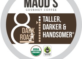 Maud's Organic Dark Roast Coffee Pods
