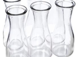 12 oz Glass Beverage Carafe - Pack of 6
