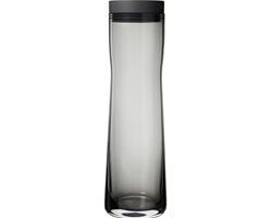 63807 34 oz Splash Water Carafe Smoked Glass, Black