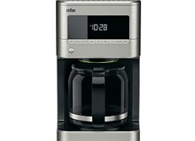Braun BrewSense Drip Coffee Maker, 12 Cup - KF7170SI