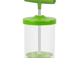 Cream Whipper Milk Egg Beating Cup Frothing Pitchers Crunch Cup Manual Egg