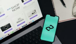 digital shopping on laptop and smartphone